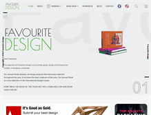 Tablet Screenshot of favourite-design.com